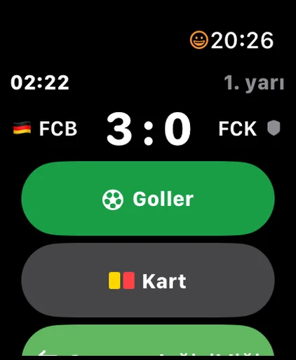 Apple Watch · MatchControl ONE
